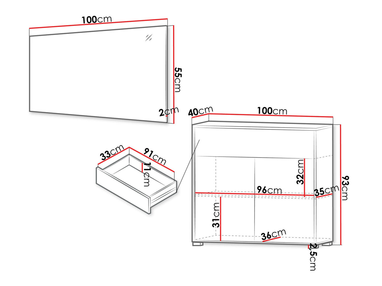 Priekšnama komplekts 574175