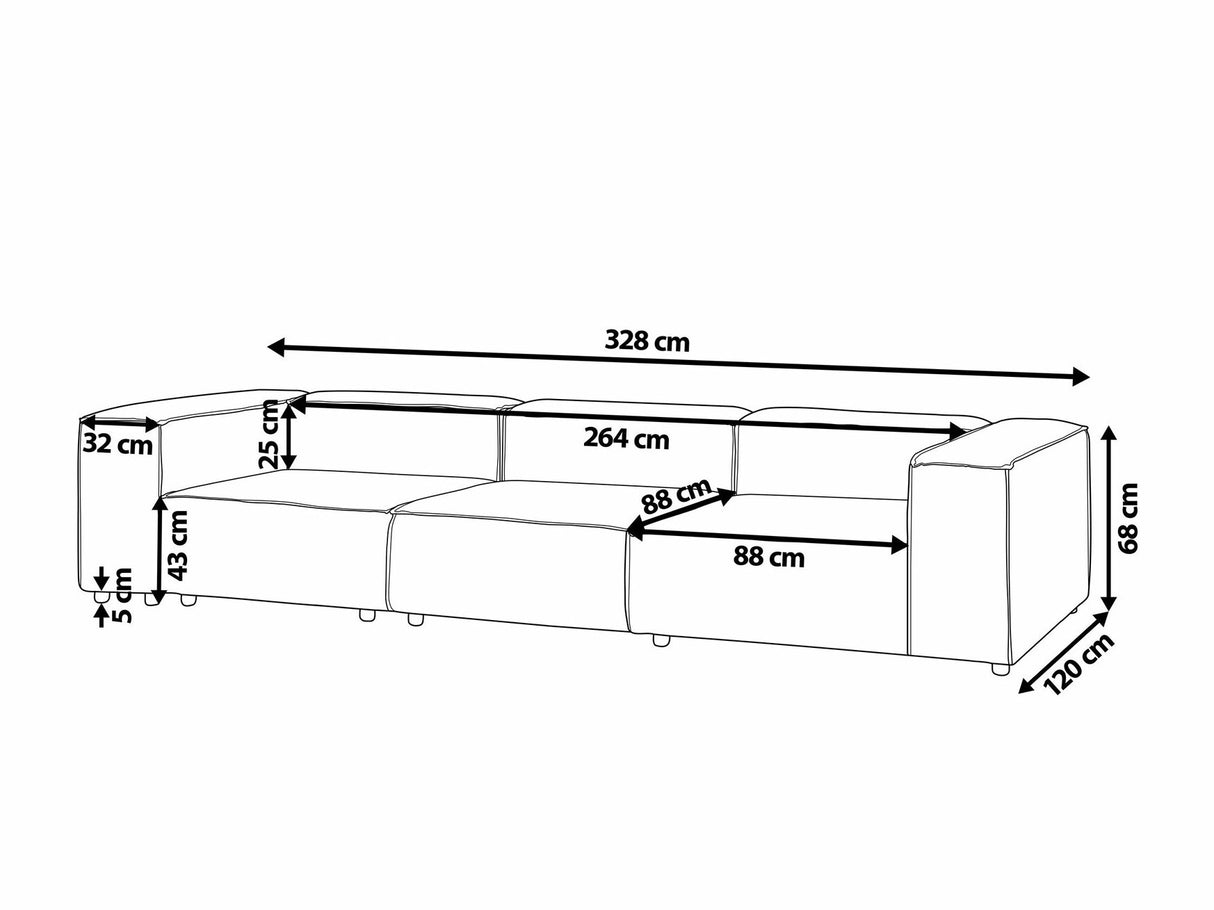 Moduļu dīvāns 574366