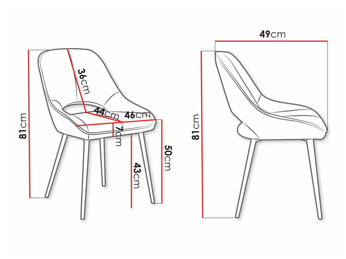 Krēslu komplekts 555864
