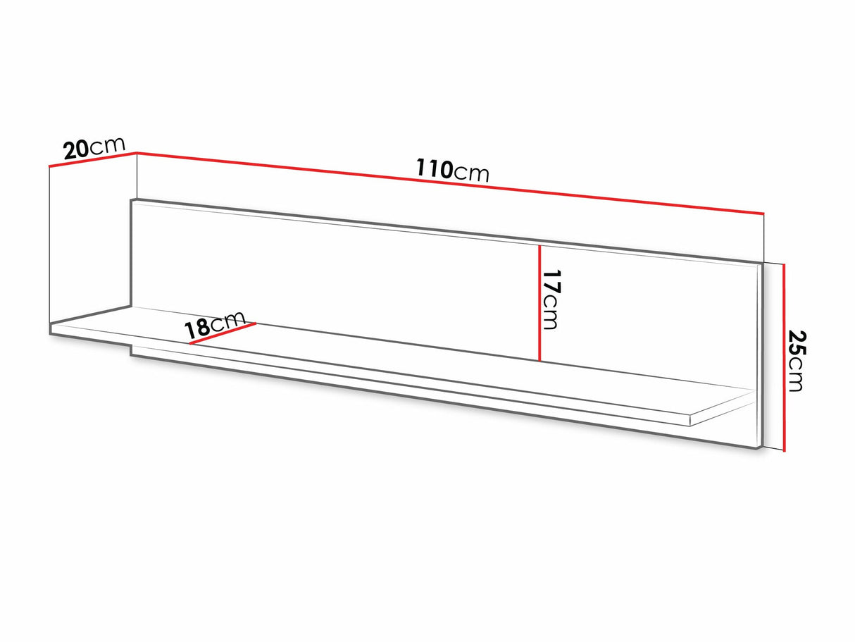 Piekarams plaukts 575110