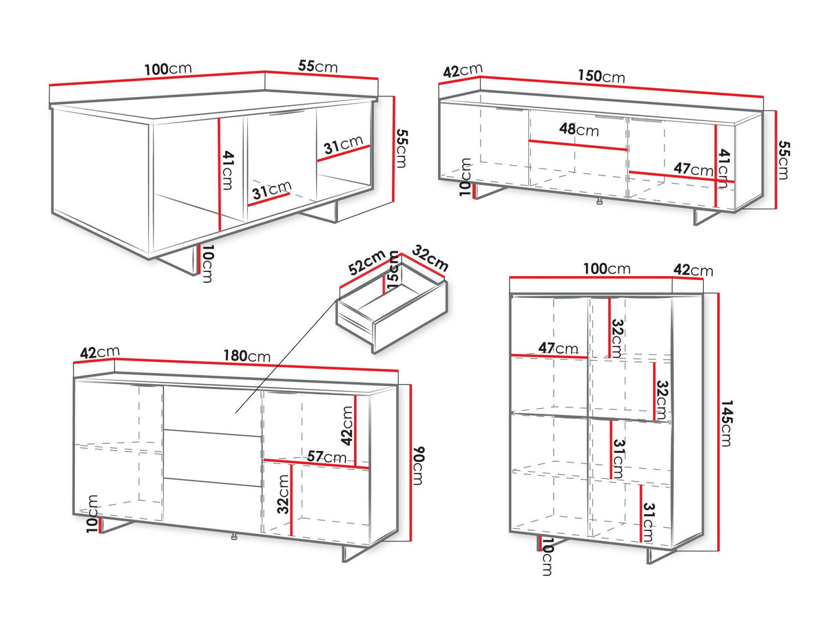 Viesistabas komplekts 575206