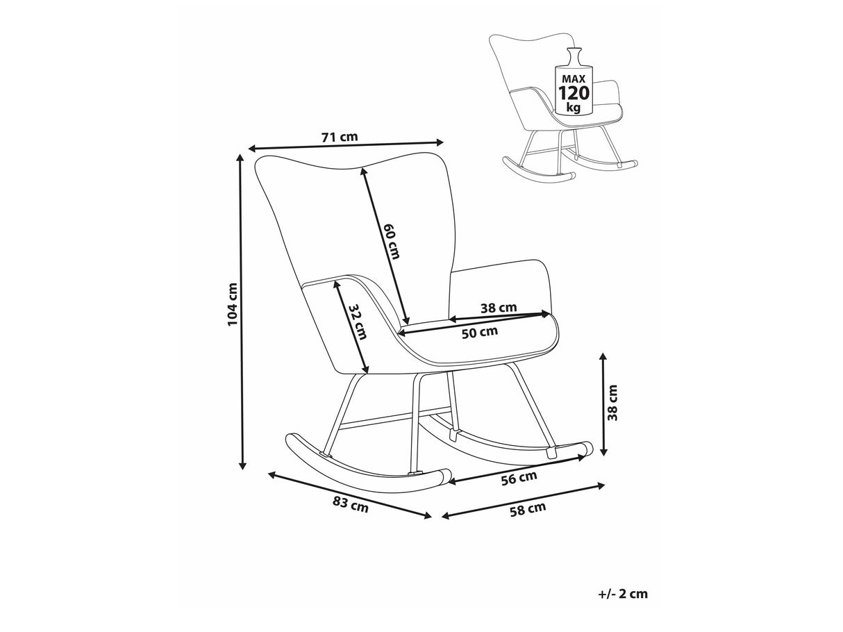Šūpuļkrēsls 575718