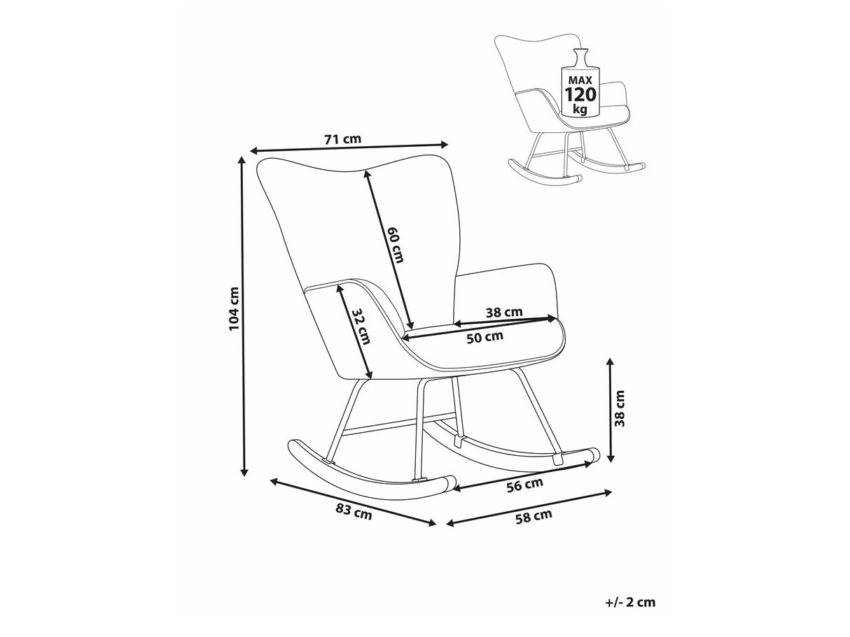 Šūpuļkrēsls 575718