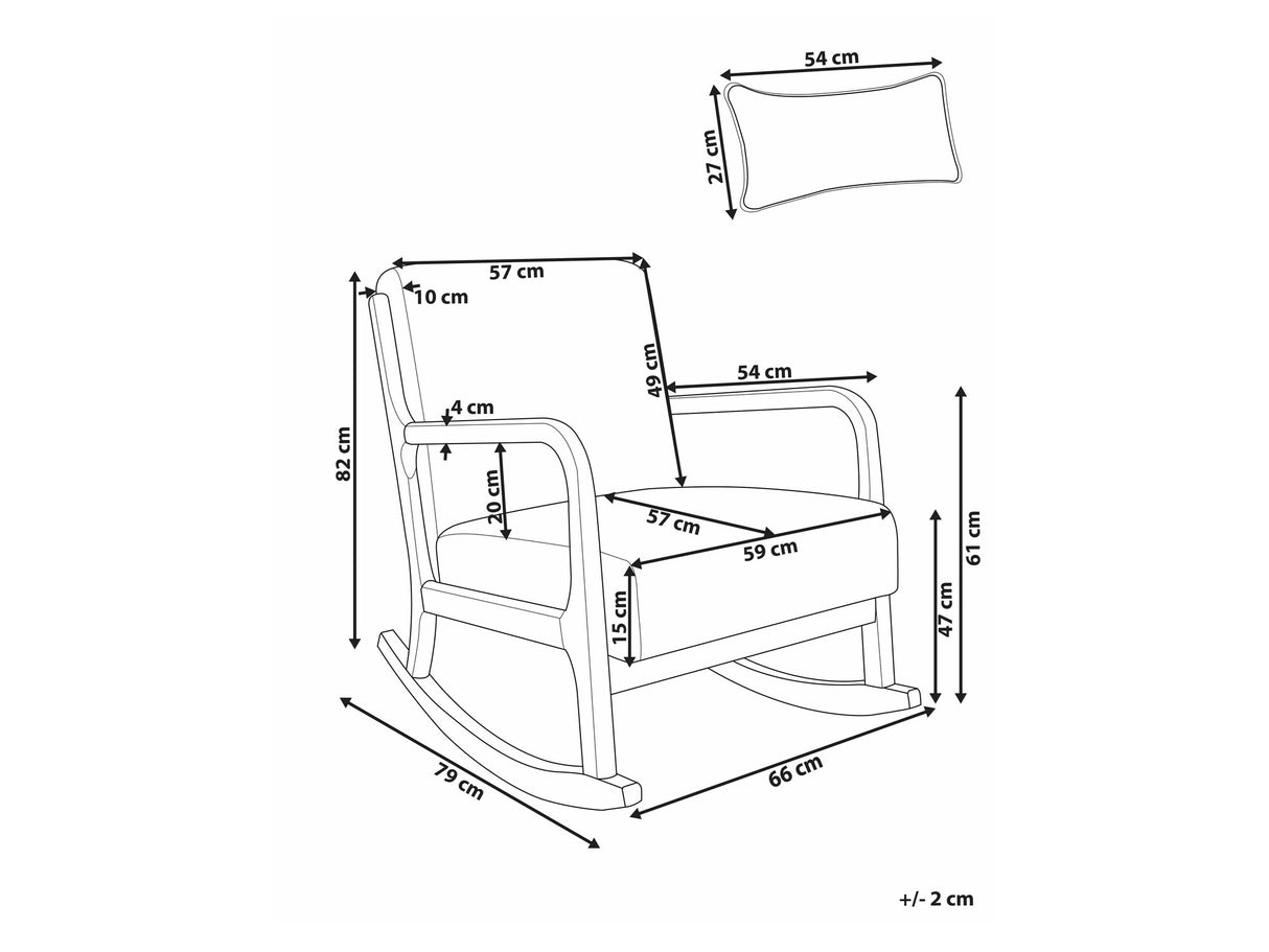 Šūpuļkrēsls 576047