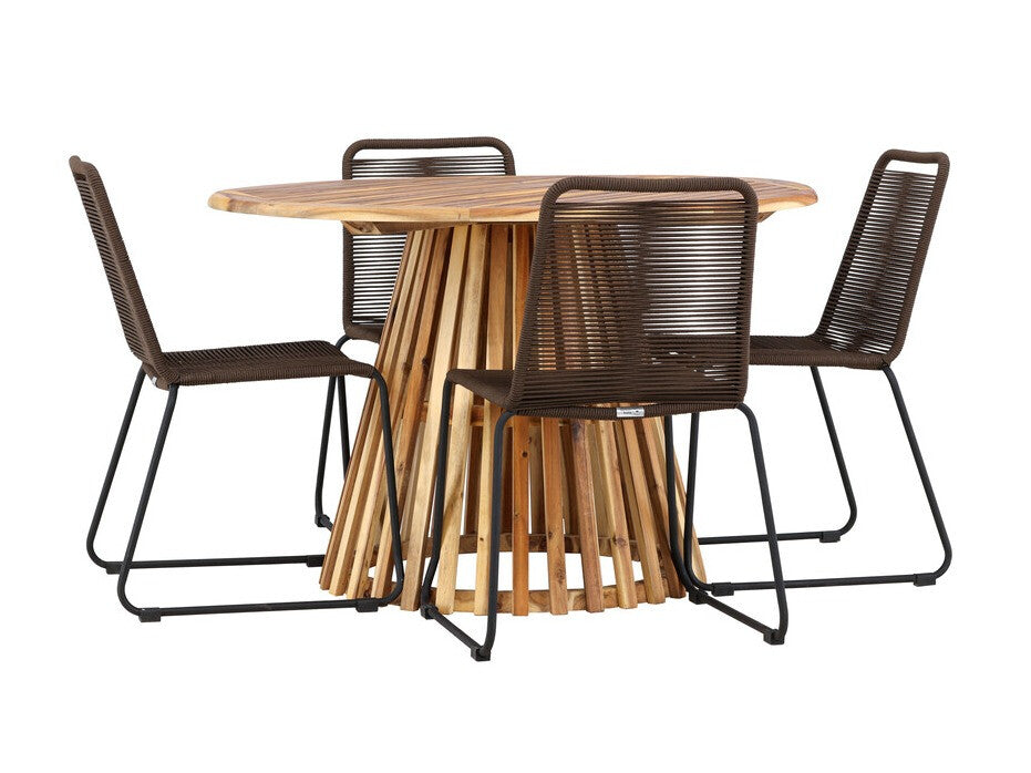 Galds un krēslu komplekts 576331