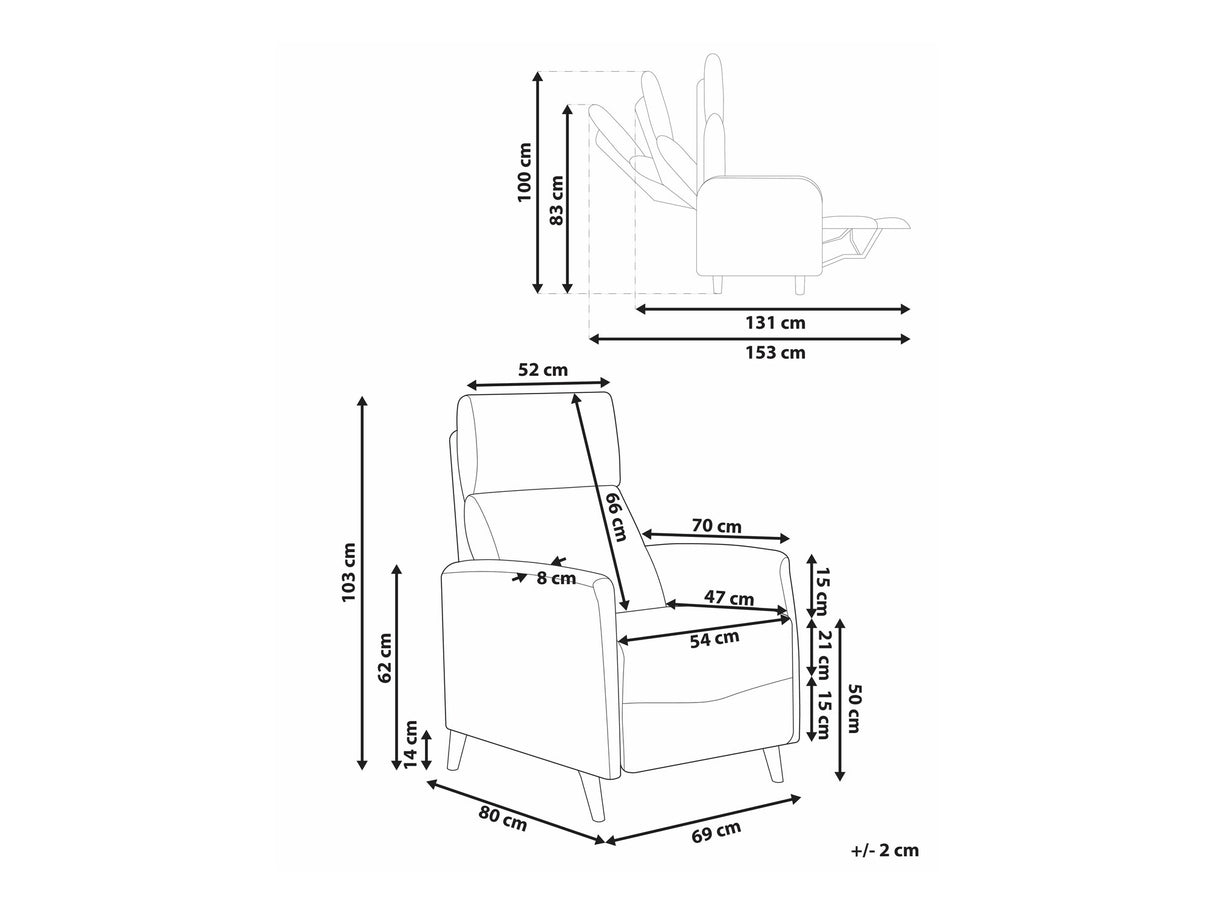 Krēsls reglainer 577356