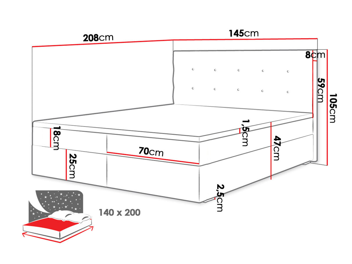 Kontinentālā gulta 372892 3916117