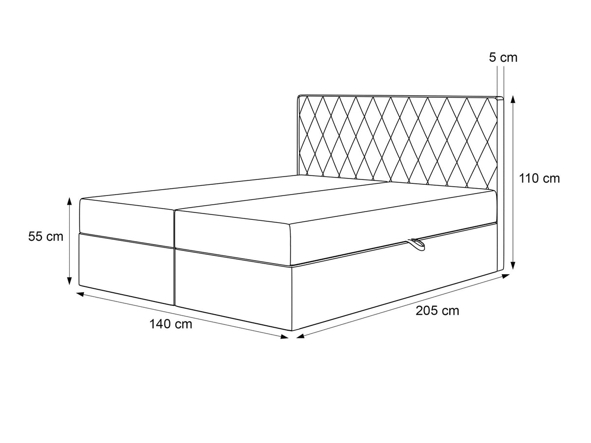 Kontinentālā gulta 579670