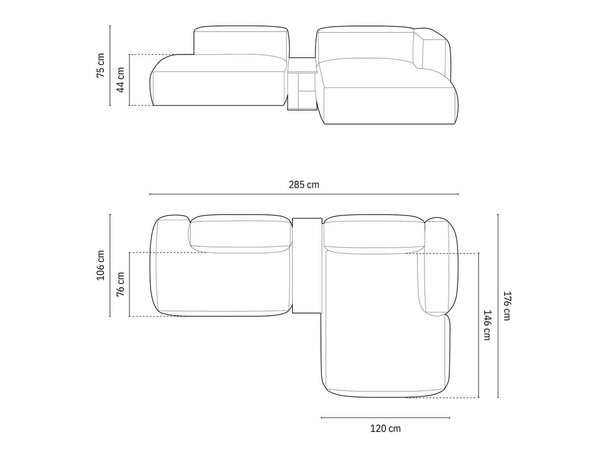 Moduļu stūra dīvāns 579940