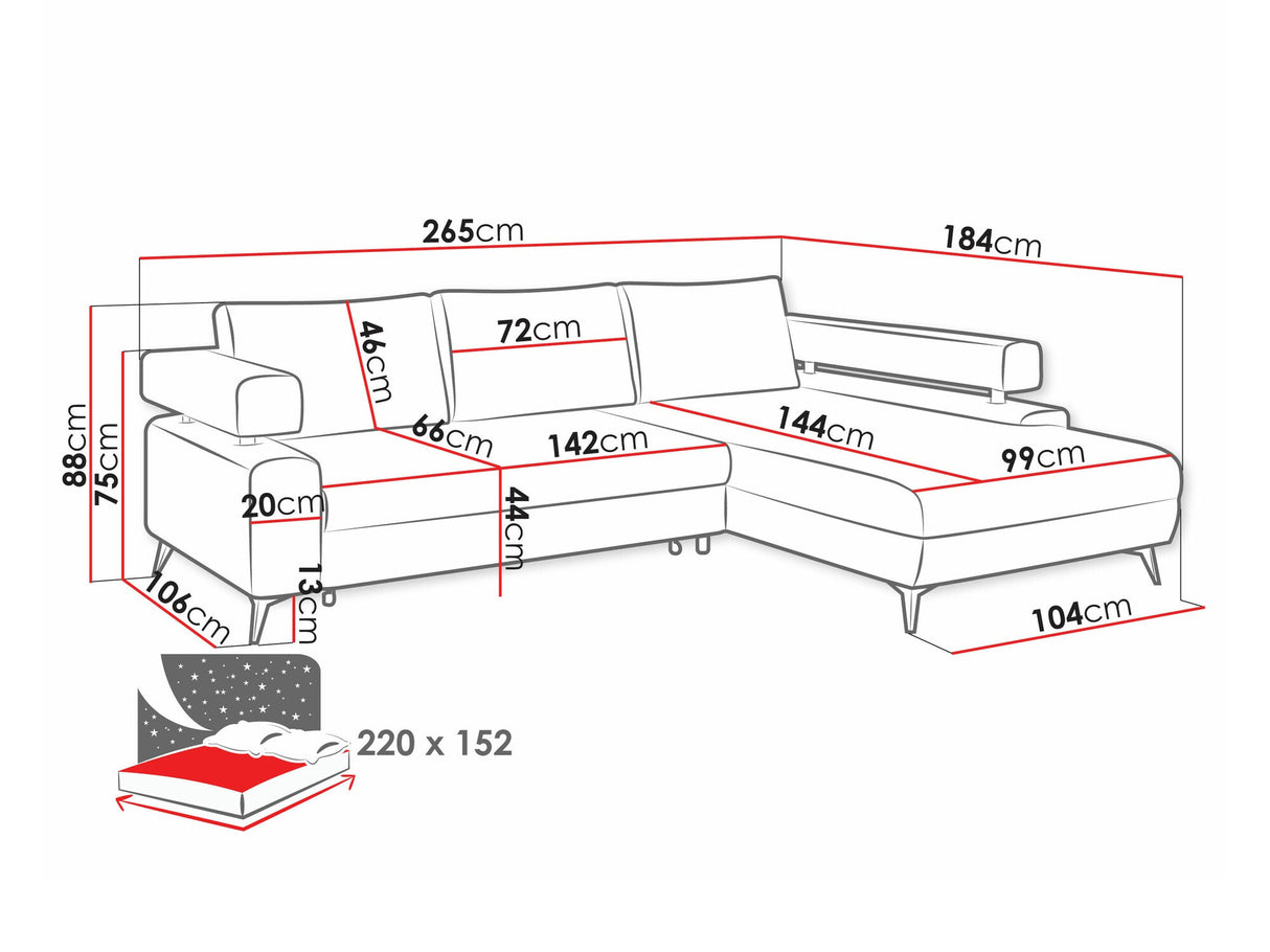 Stūra dīvāns 579973