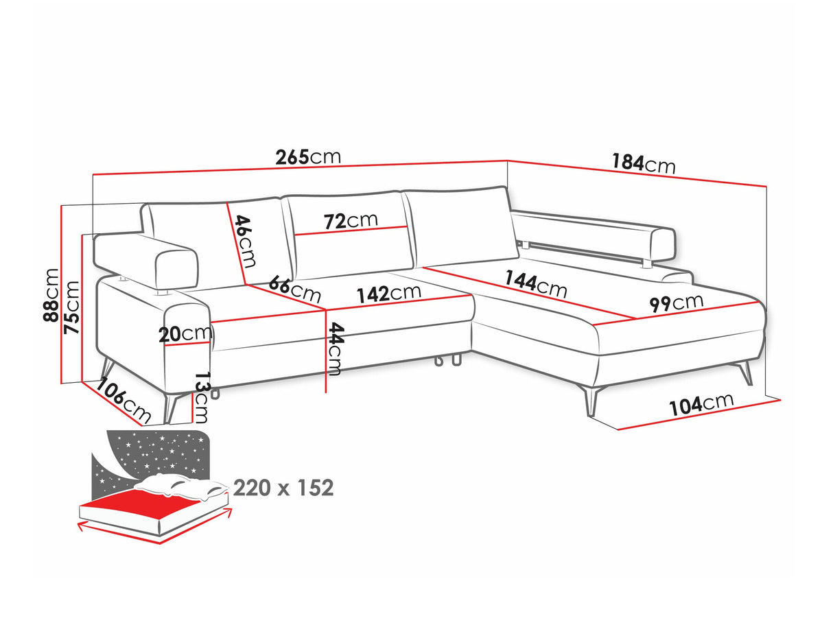 Stūra dīvāns 579973