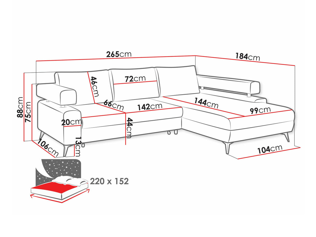 Stūra dīvāns 579973