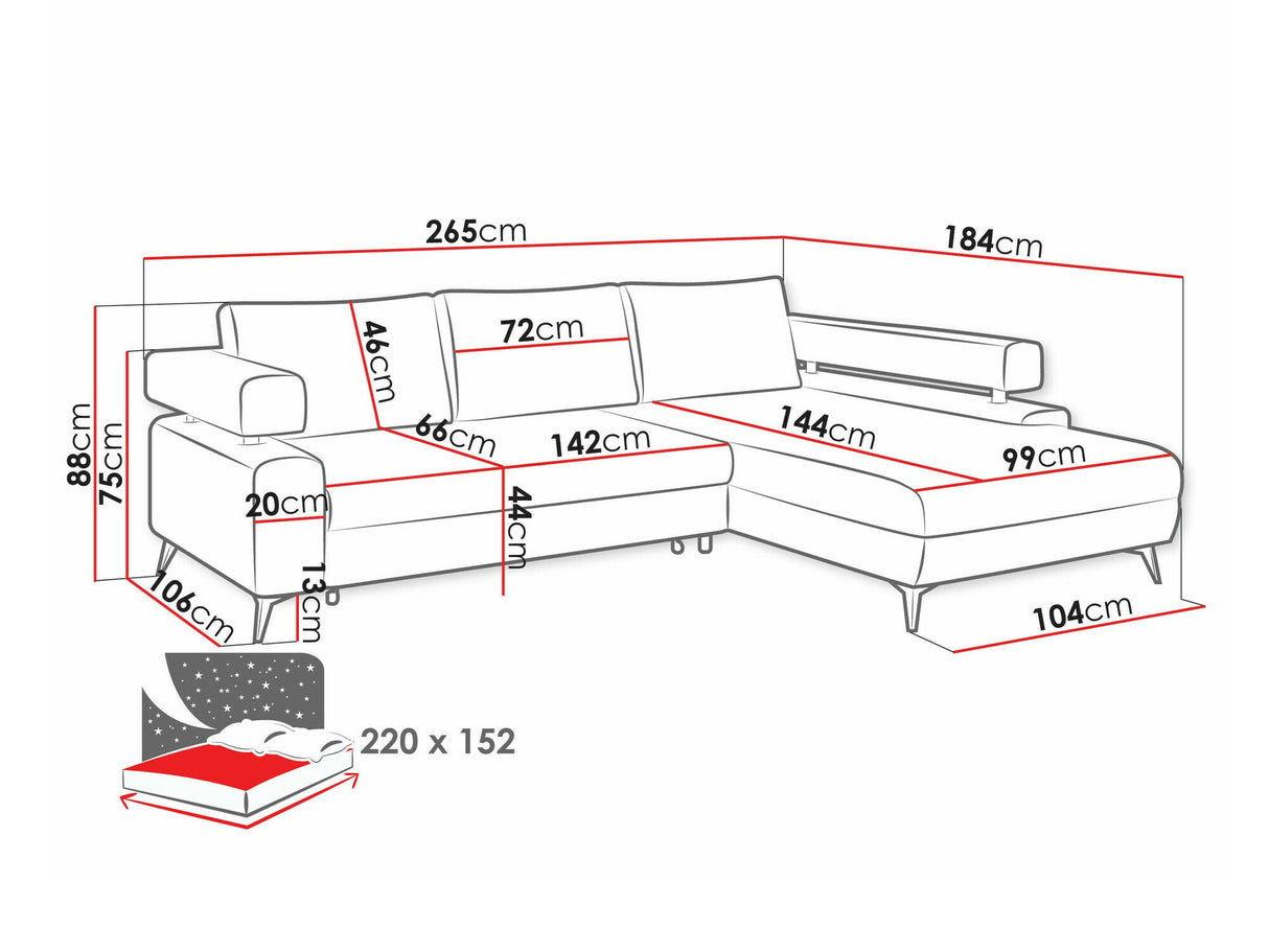 Stūra dīvāns 579973
