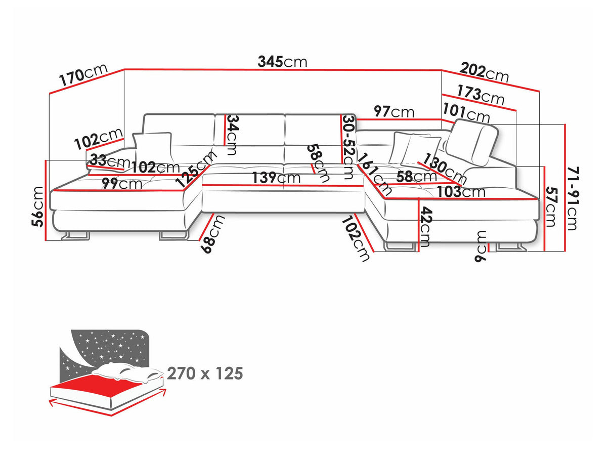 Stūra dīvāns 160124