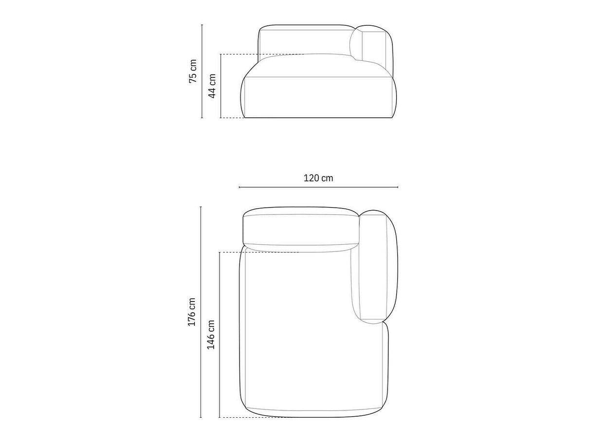 Moduļu krēsls 580072
