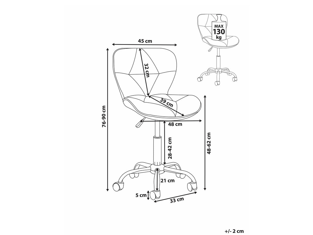 Biroja krēsls 580390