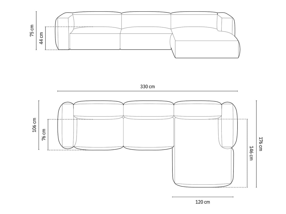Moduļu stūra dīvāns 579609 3942584