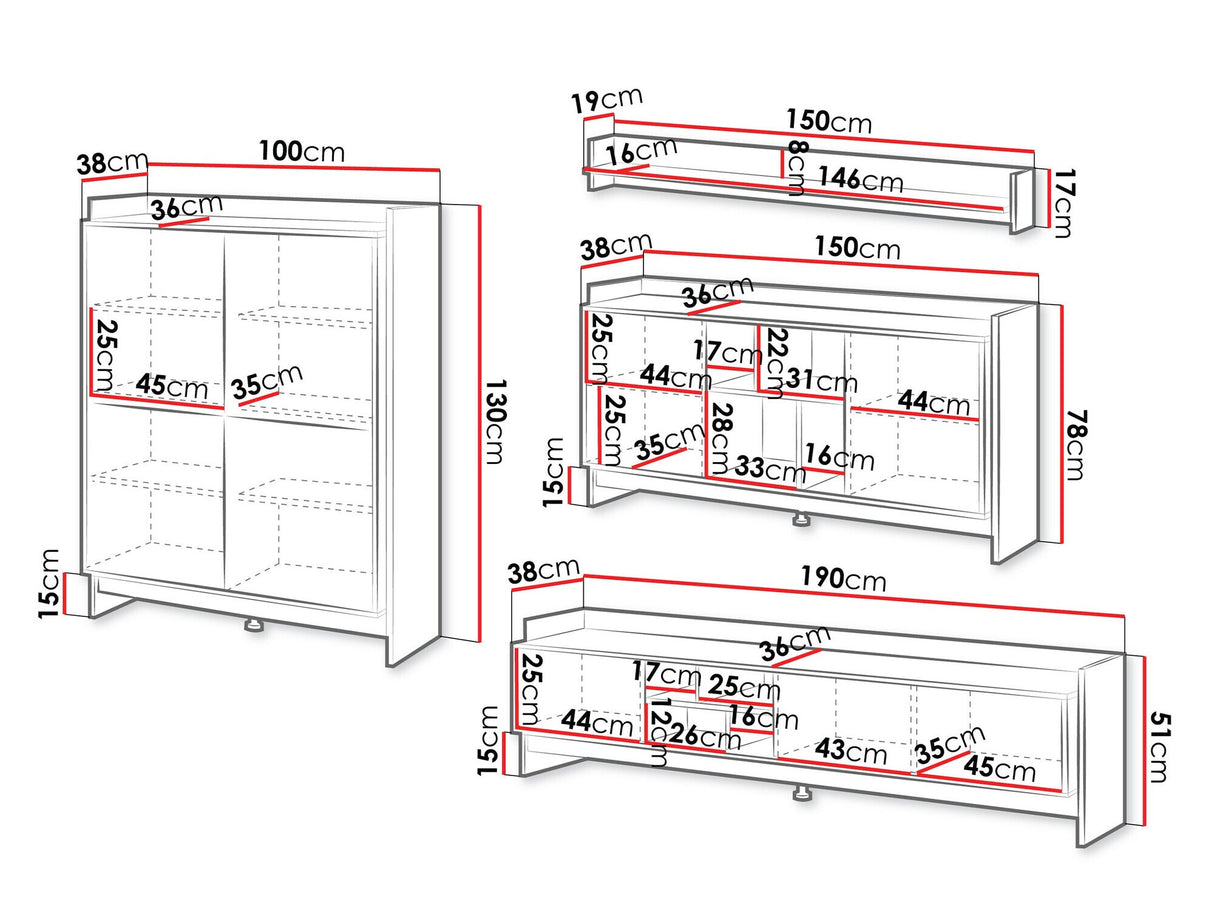 Viesistabas komplekts 581860