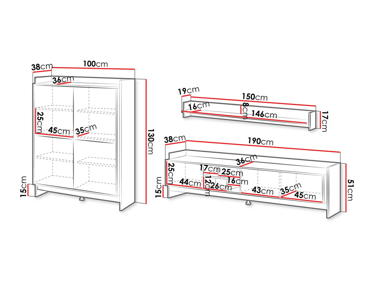 Viesistabas komplekts 581861
