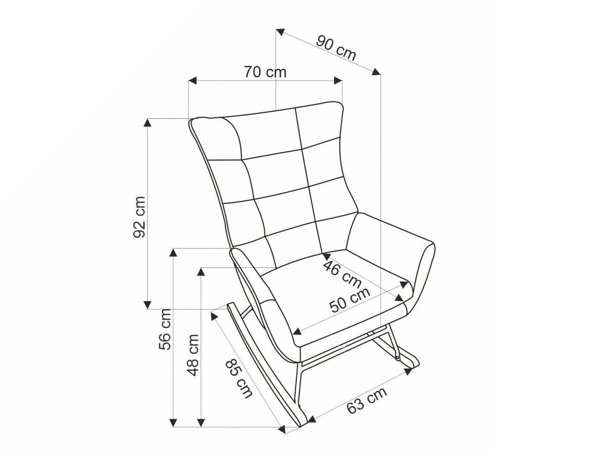 Šūpuļkrēsls 564964