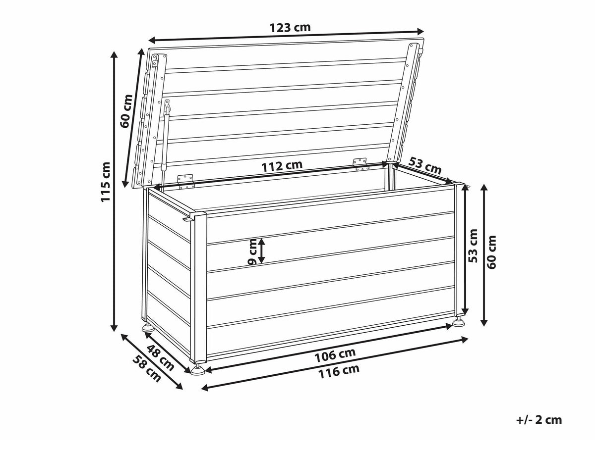 Dārza uzglabāšanas kaste 582438