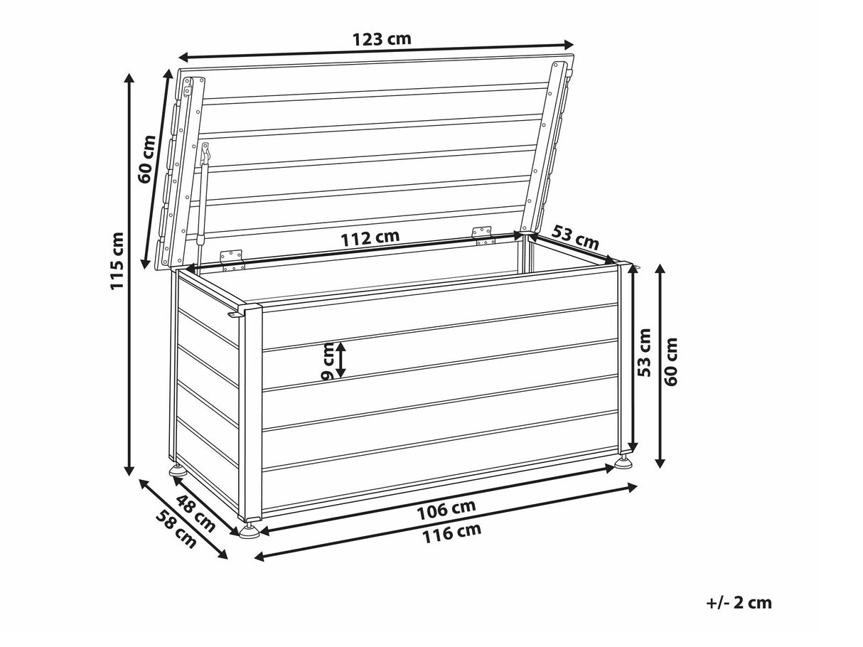 Dārza uzglabāšanas kaste 582438