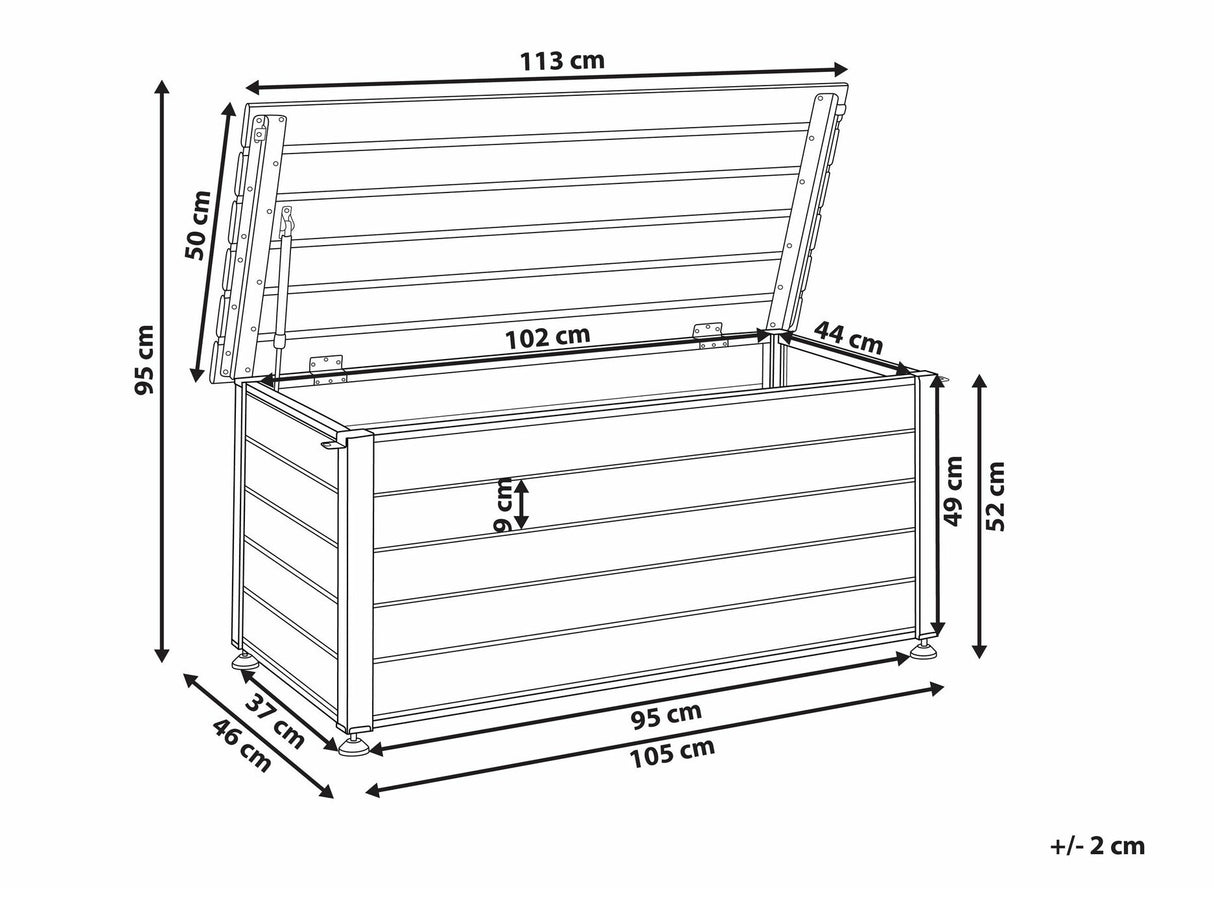 Dārza uzglabāšanas kaste 582442