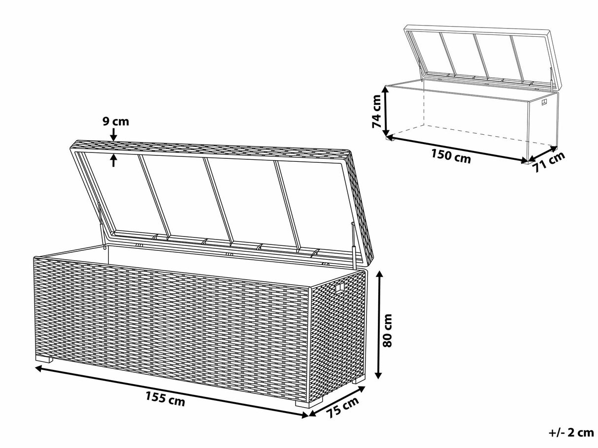 Dārza uzglabāšanas kaste 582539