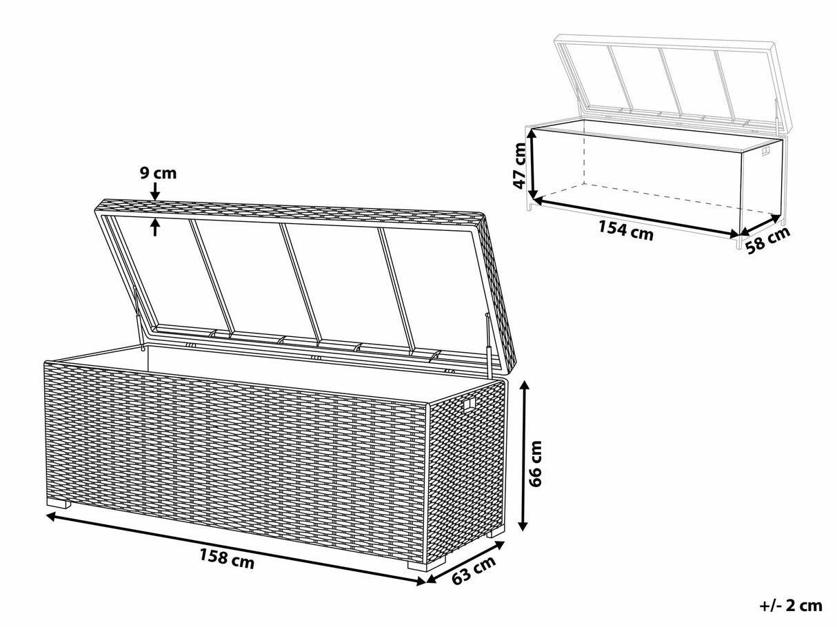 Dārza uzglabāšanas kaste 582548