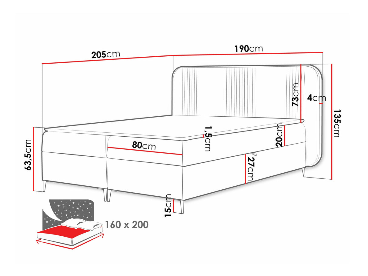 Kontinentālā gulta 582487
