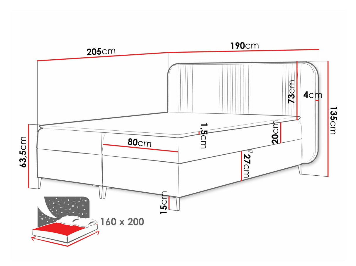 Kontinentālā gulta 582487