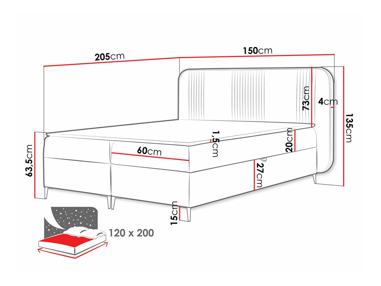 Kontinentālā gulta 582487