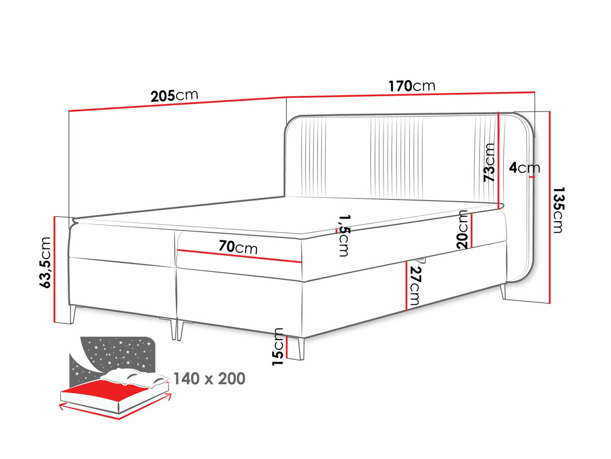 Kontinentālā gulta 582487