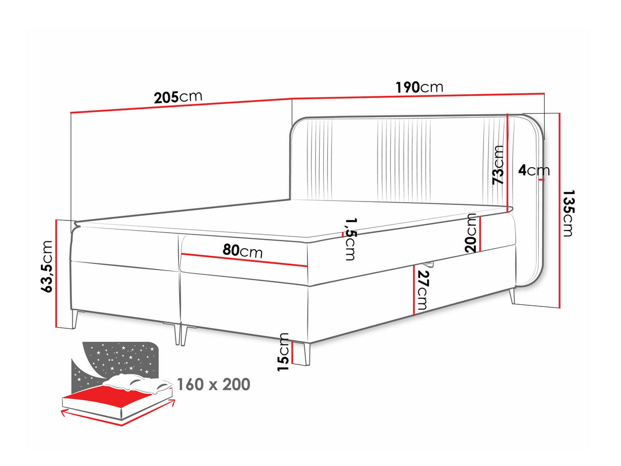 Kontinentālā gulta 582487
