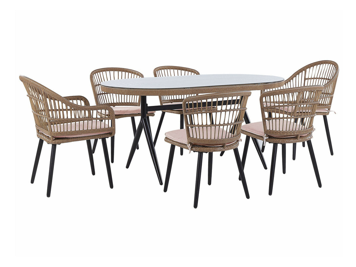 Galds un krēslu komplekts 582707