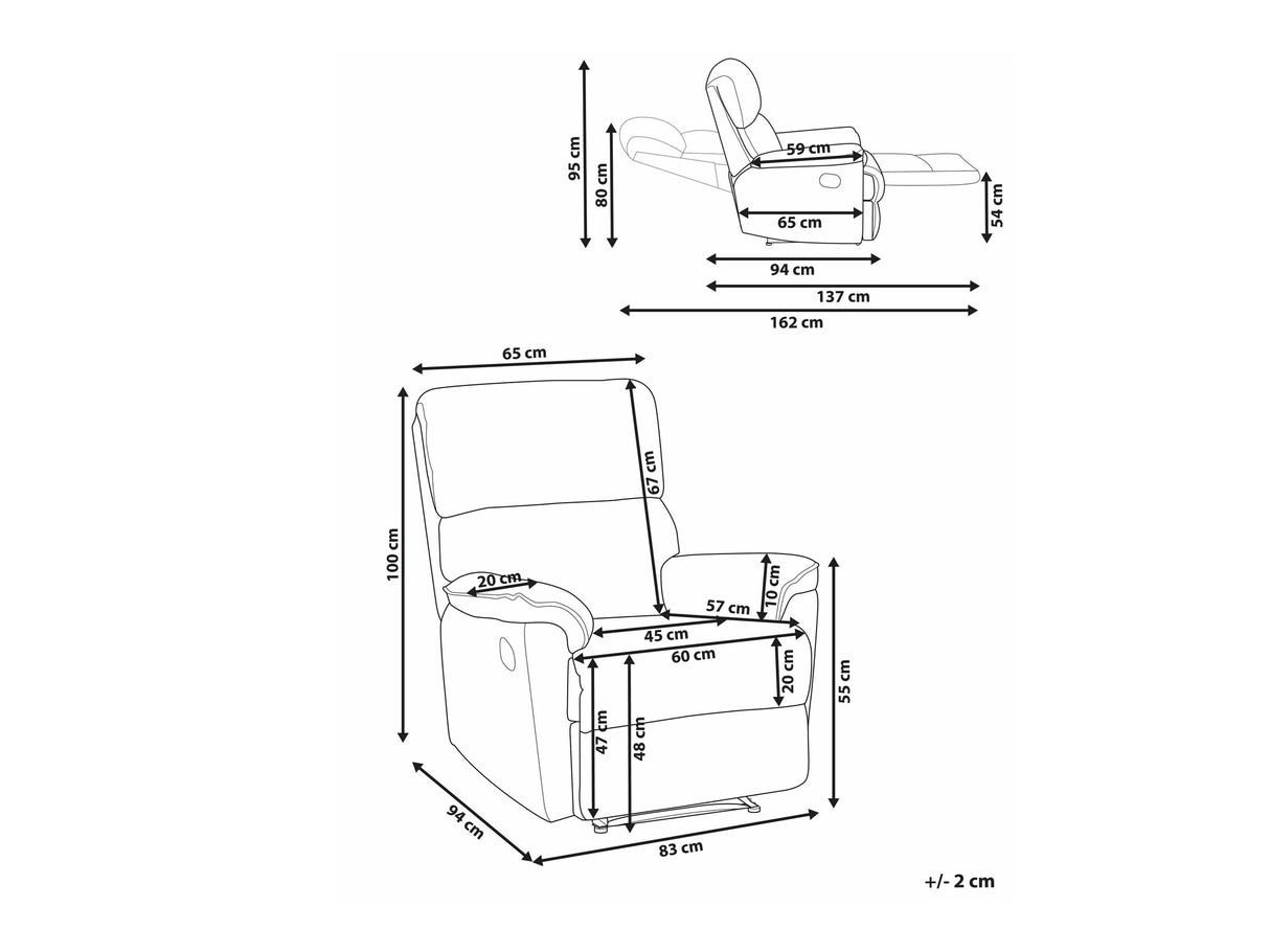 Krēsls reglainer 524890 3962306