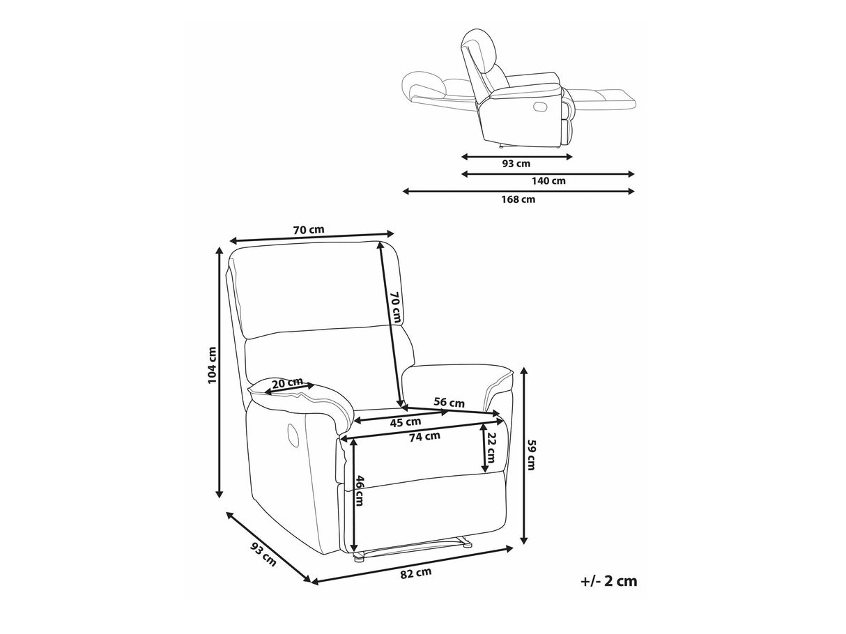 Krēsls reglainer 524890 3962334