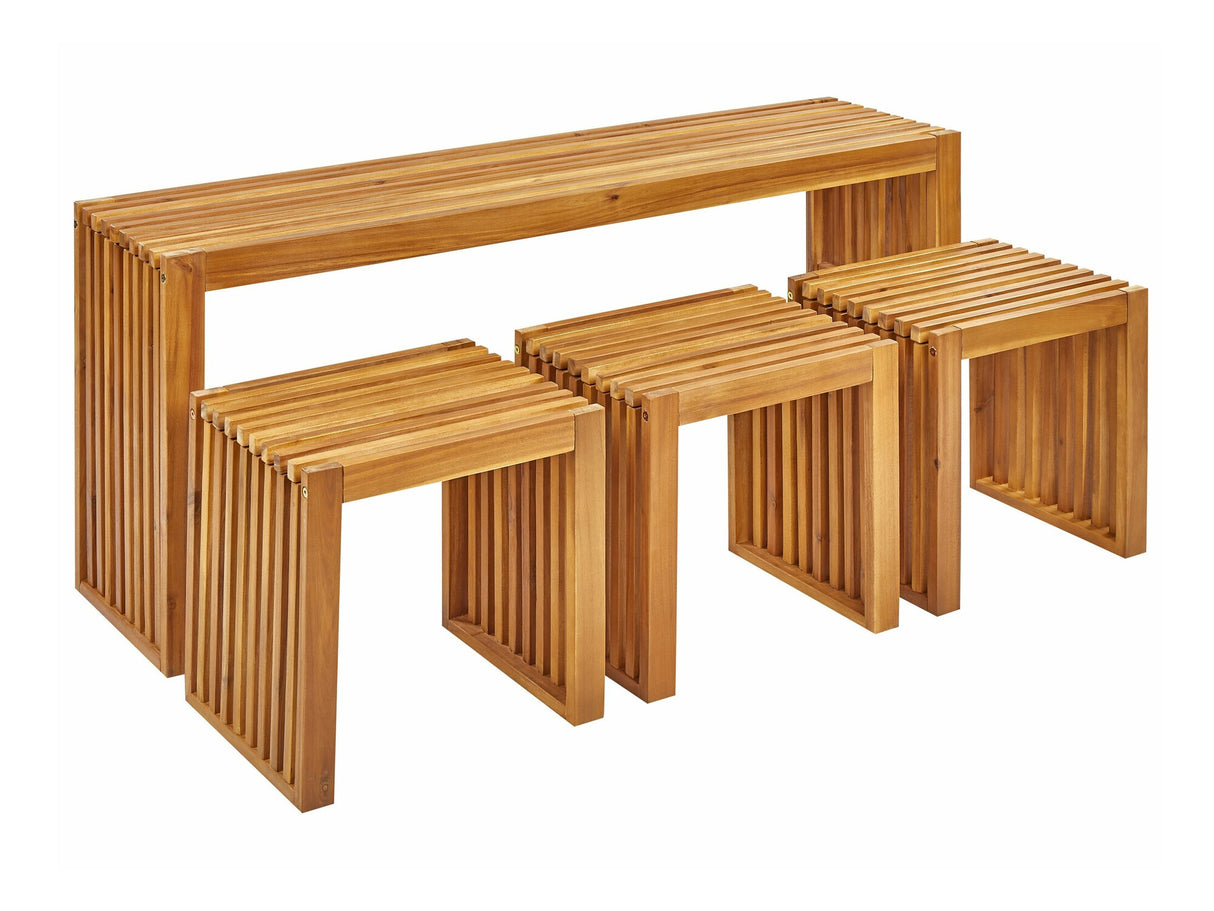 Galds un krēslu komplekts 584097