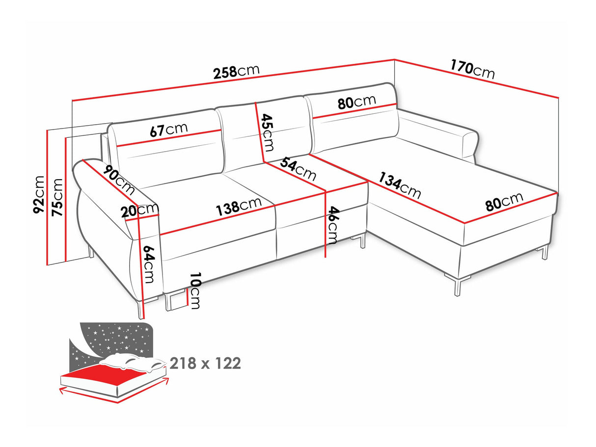 Stūra dīvāns 584181