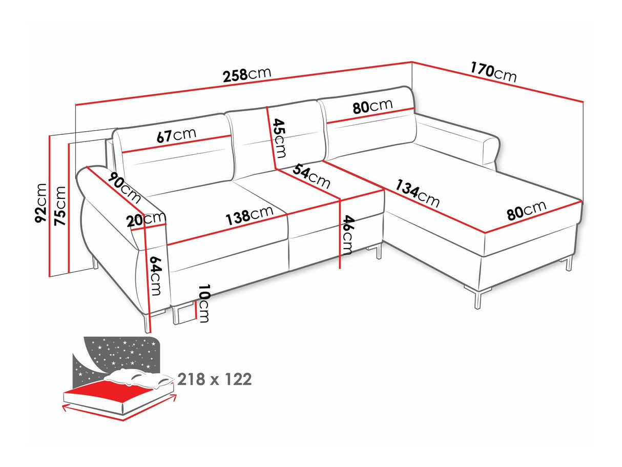 Stūra dīvāns 584181