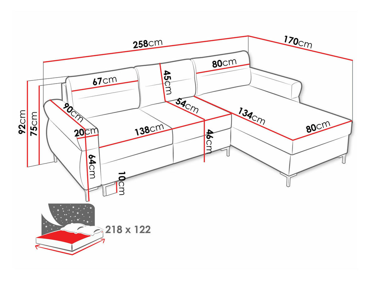 Stūra dīvāns 584181