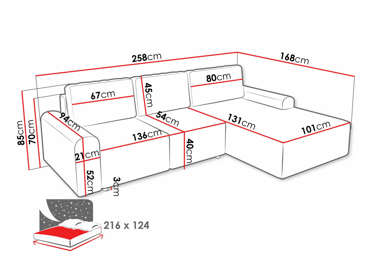 Stūra dīvāns 584231