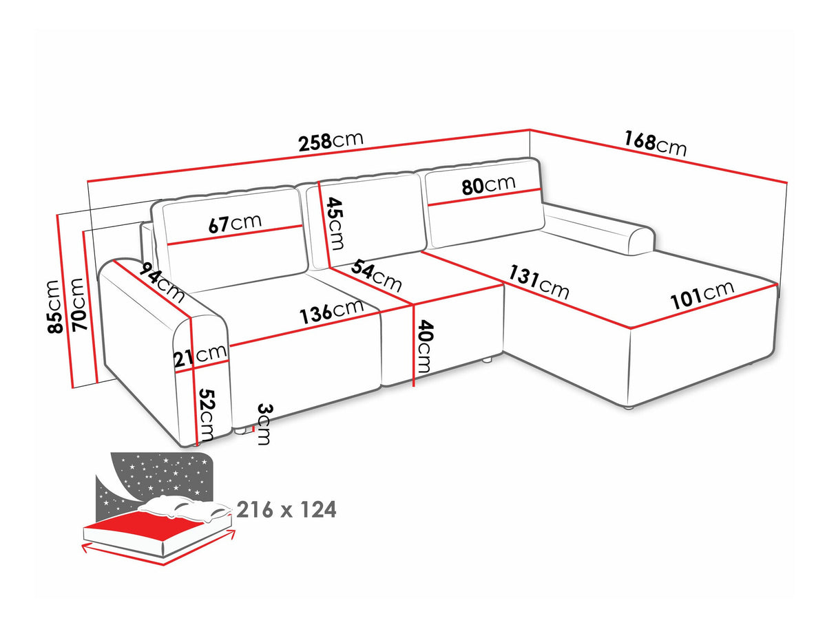 Stūra dīvāns 584231