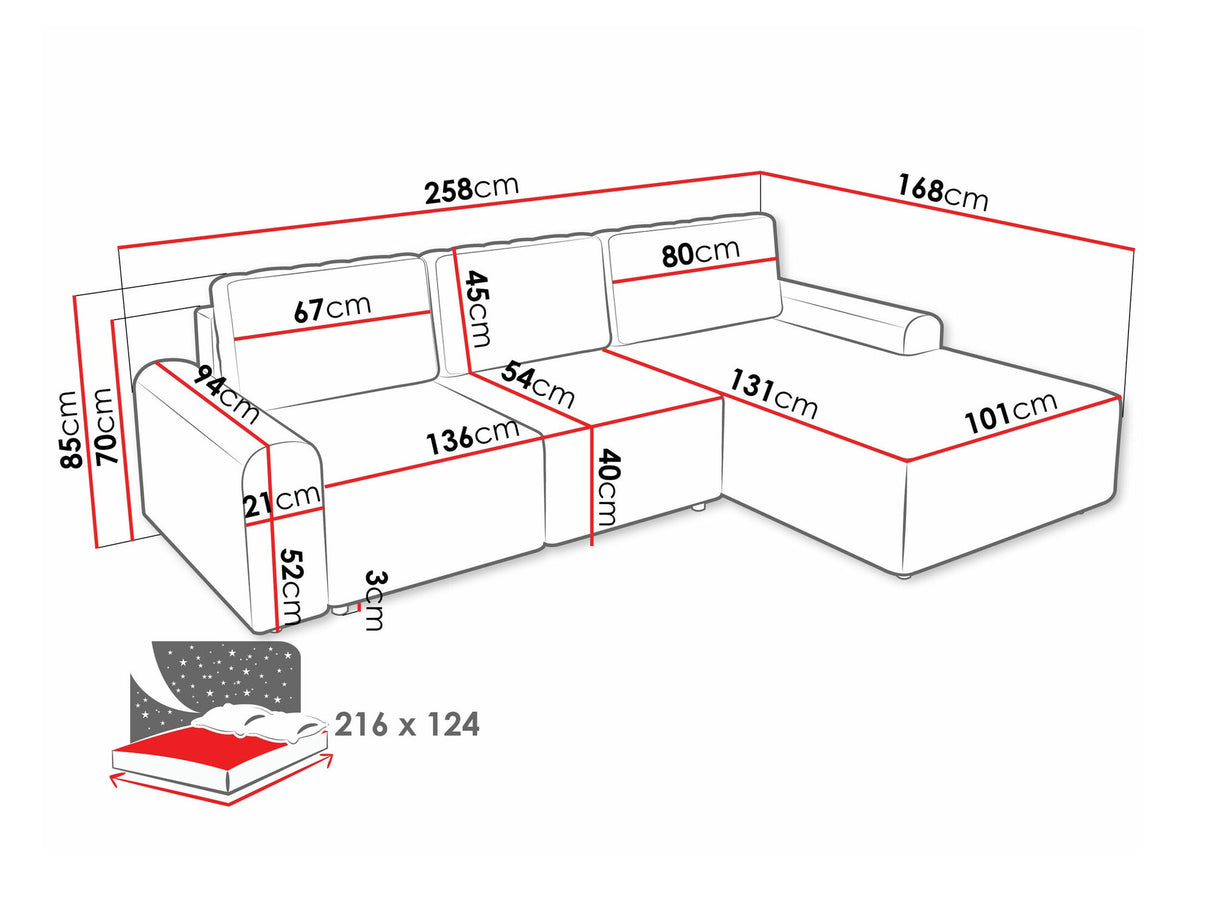 Stūra dīvāns 584231
