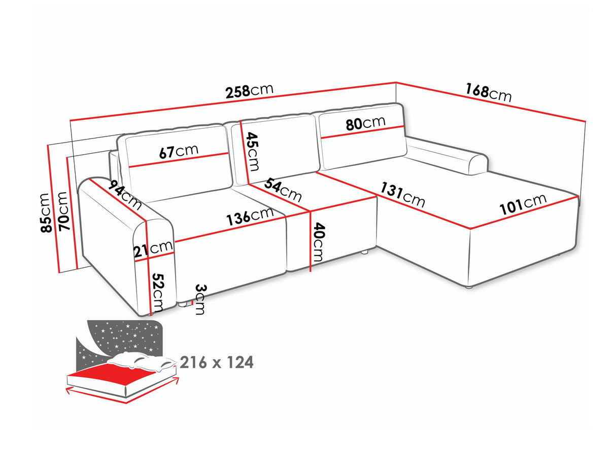 Stūra dīvāns 584231