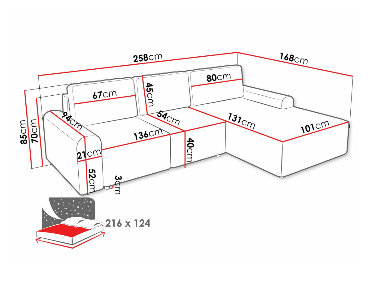 Stūra dīvāns 584231