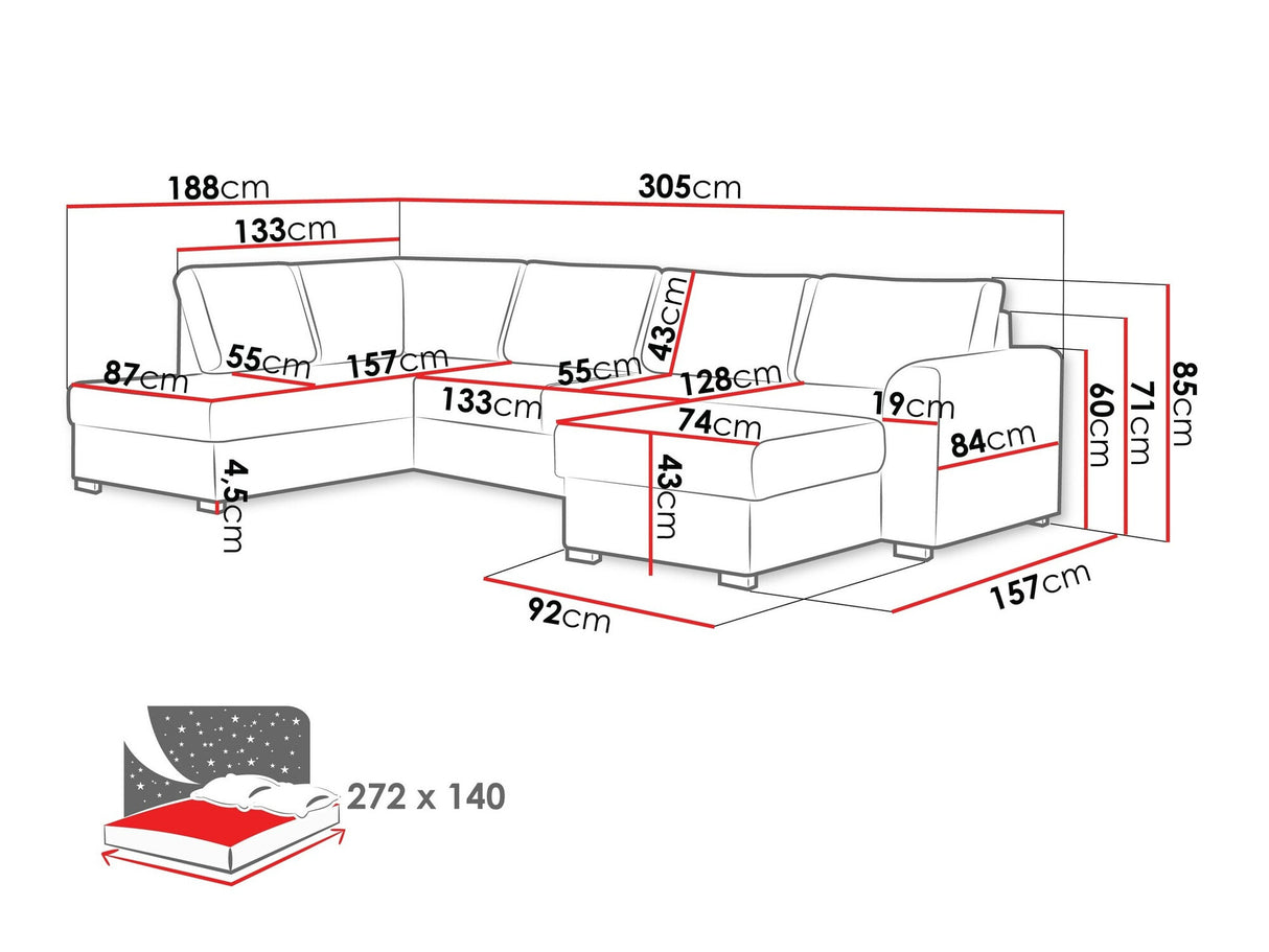 Stūra dīvāns 116426 3976192