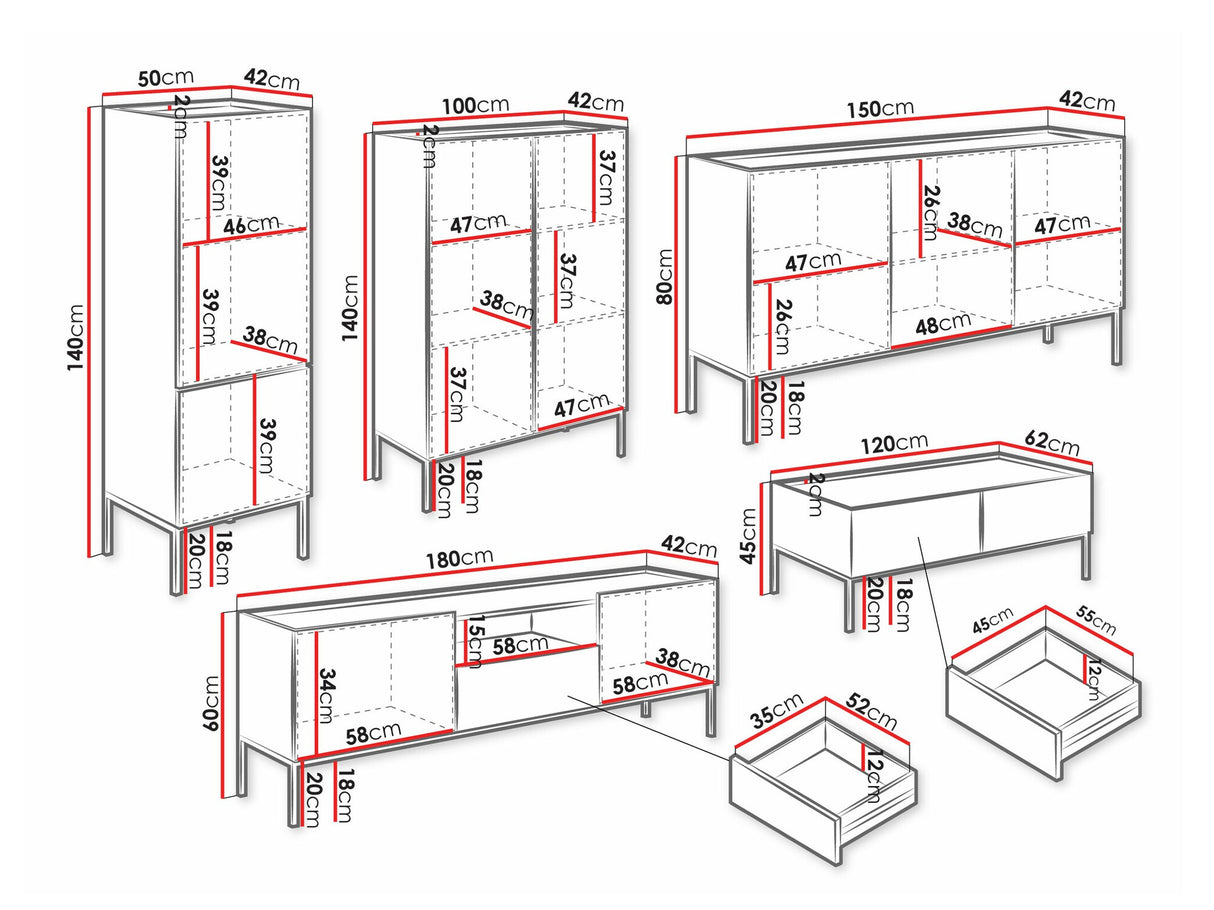 Viesistabas komplekts 585614