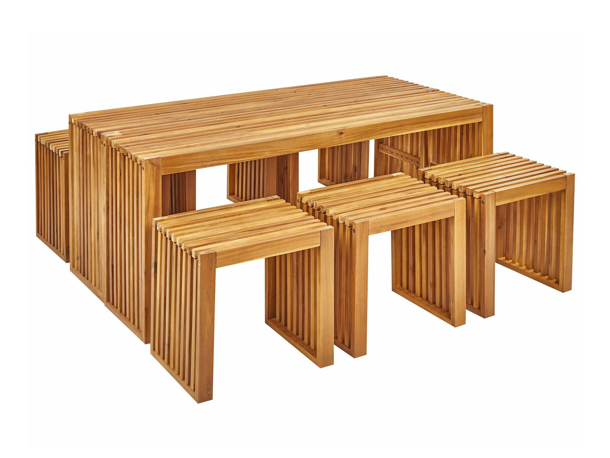 Galds un krēslu komplekts 585622