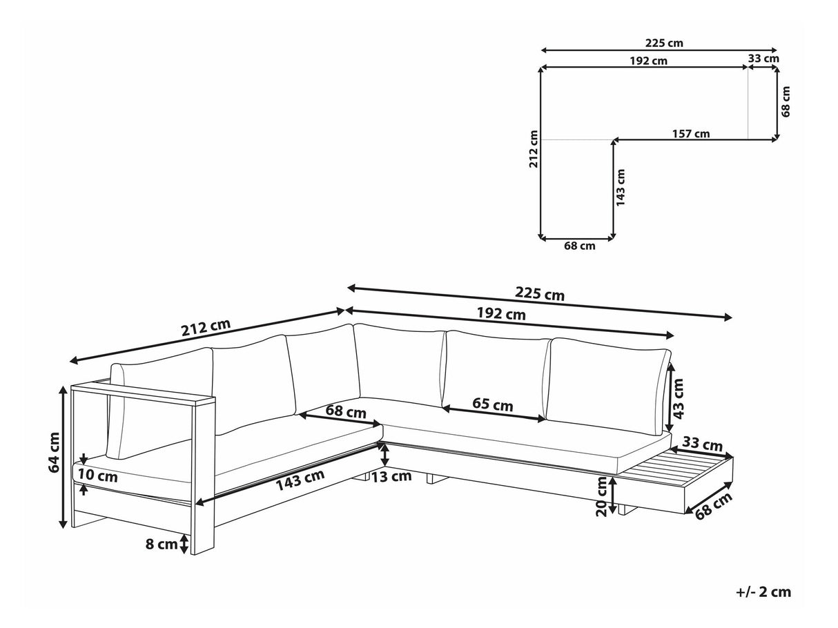Dārza dīvāns 585737